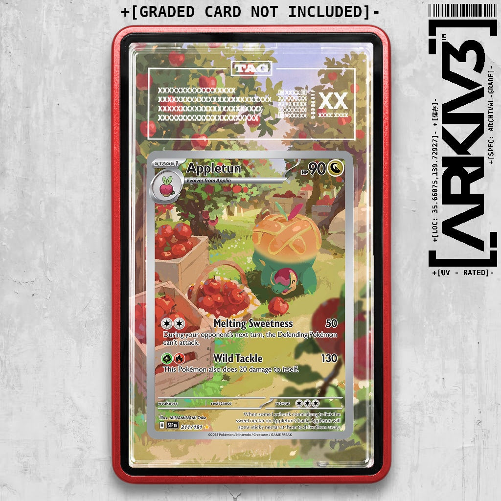 ARKIV3 TAG graded front - Red
