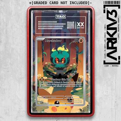 ARKIV3 TAG graded front - Red