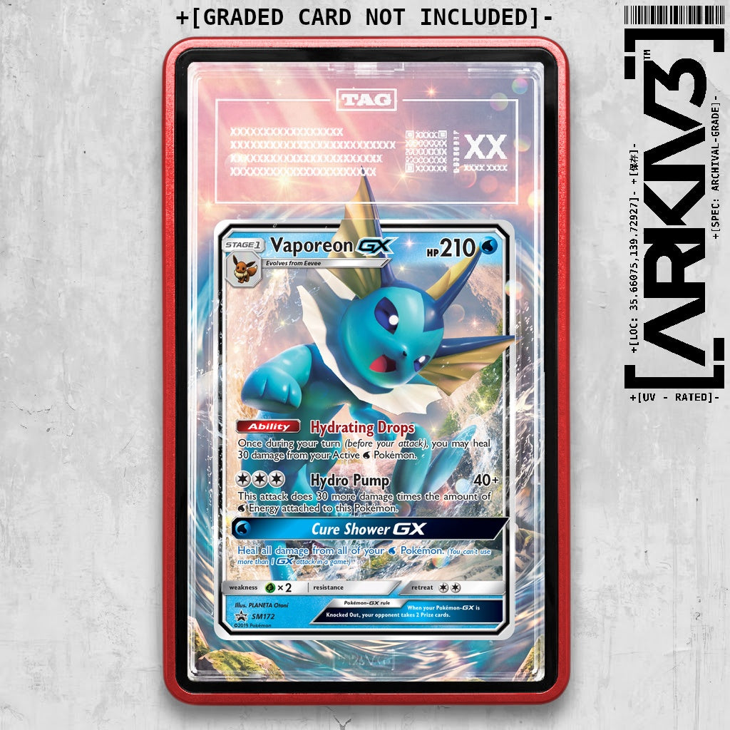 ARKIV3 TAG graded front - Red