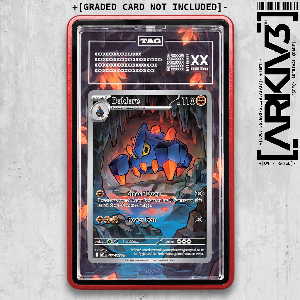 ARKIV3 TAG graded front - Red