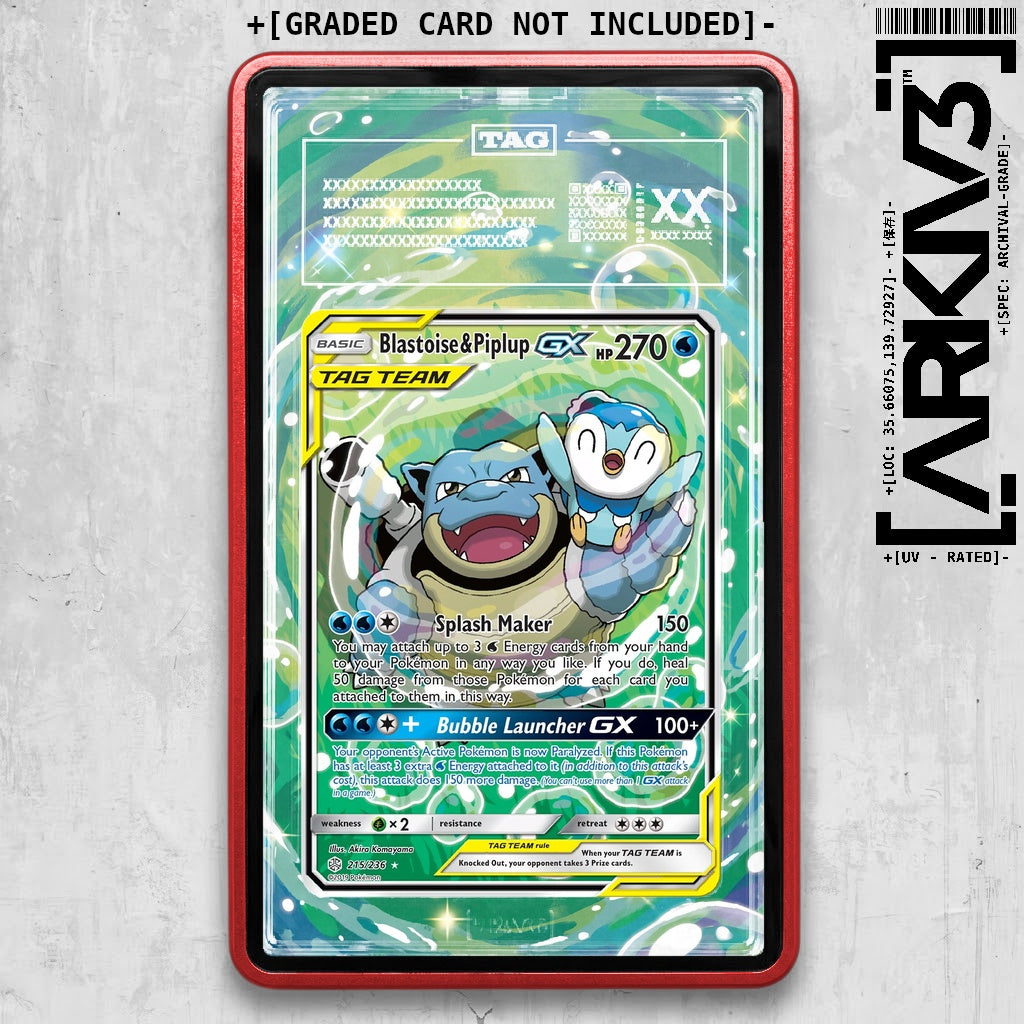 ARKIV3 TAG graded front - Red