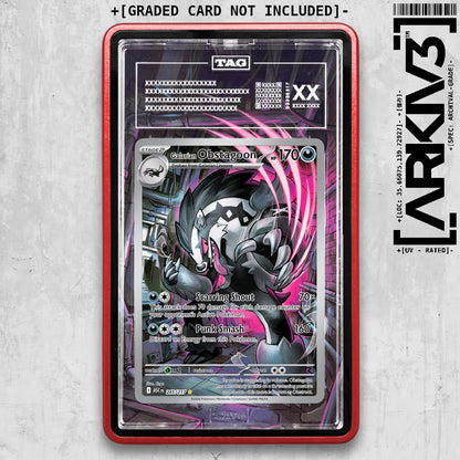 ARKIV3 TAG graded front - Red