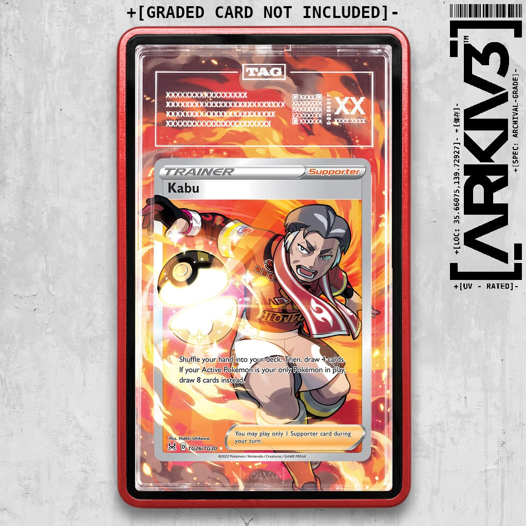 ARKIV3 TAG graded front - Red