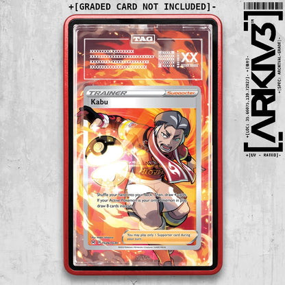 ARKIV3 TAG graded front - Red