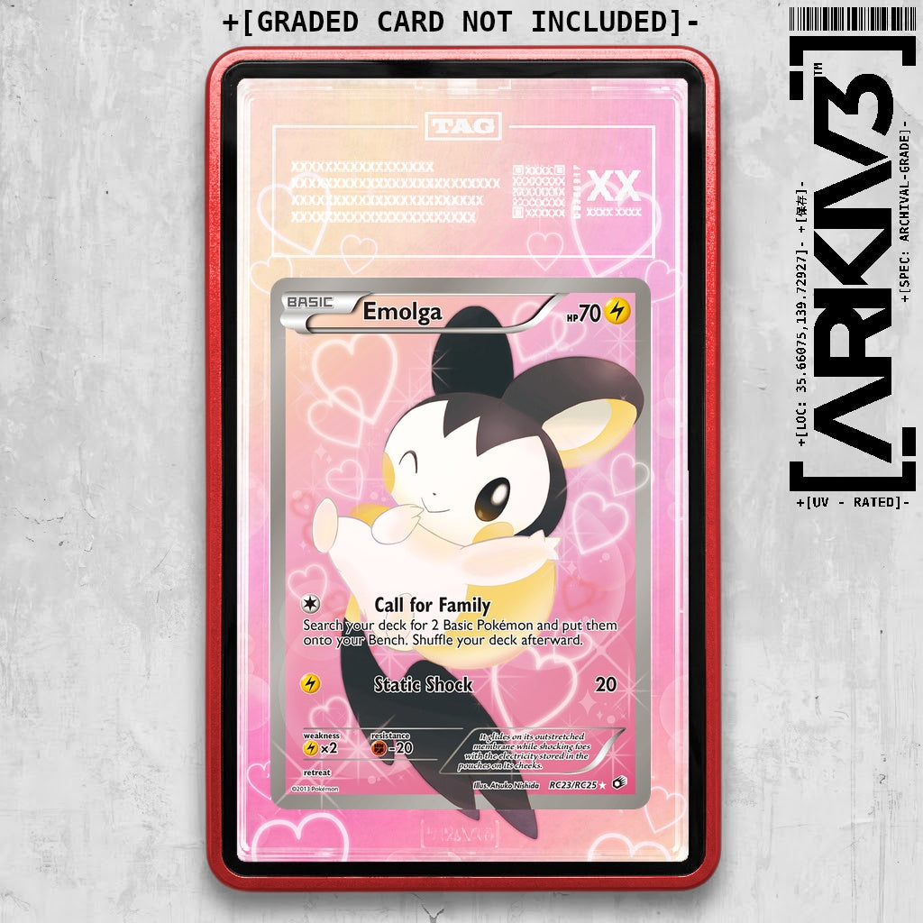 ARKIV3 TAG graded front - Red