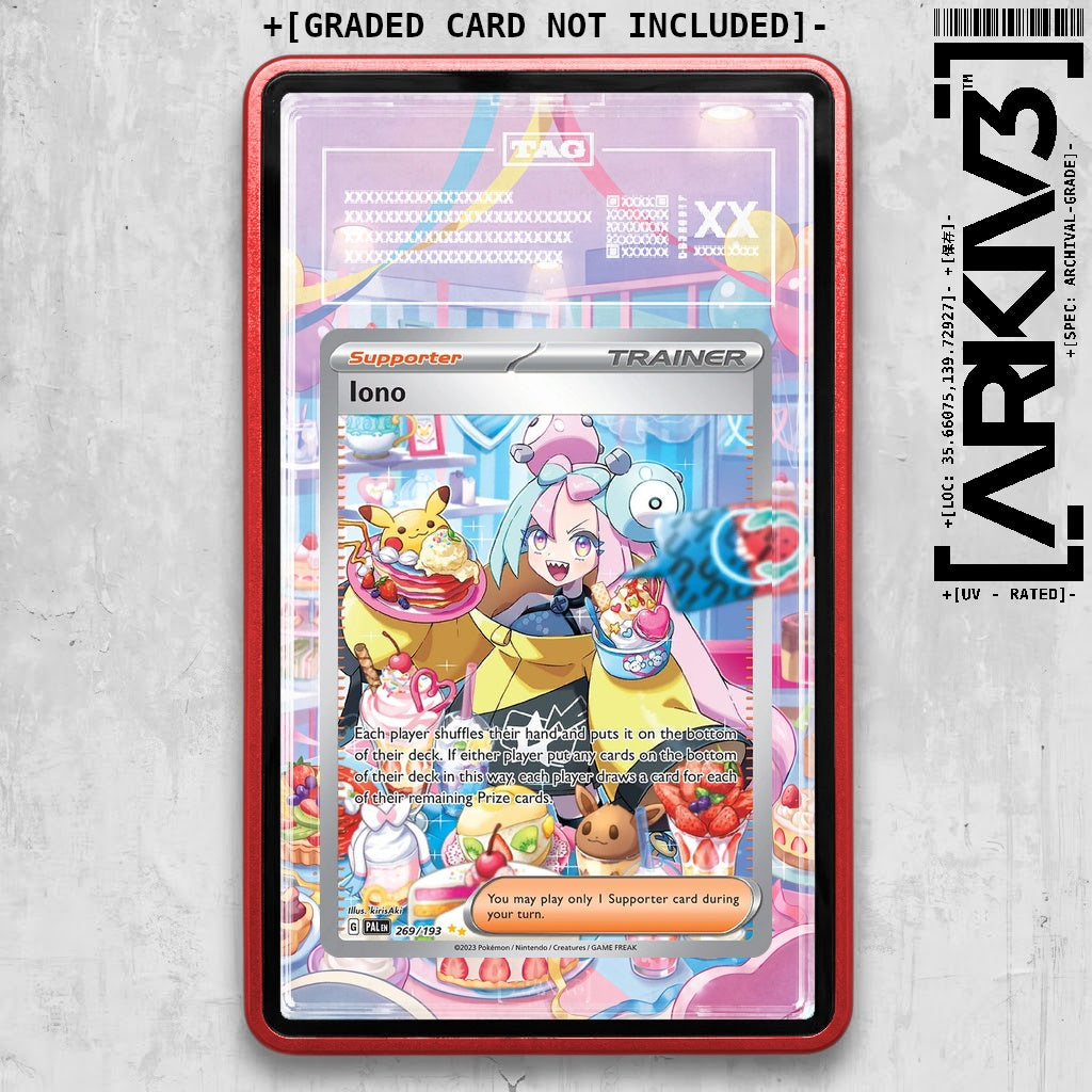 ARKIV3 TAG graded front - Red