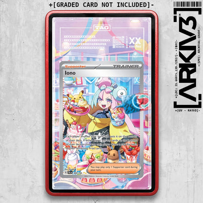 ARKIV3 TAG graded front - Red