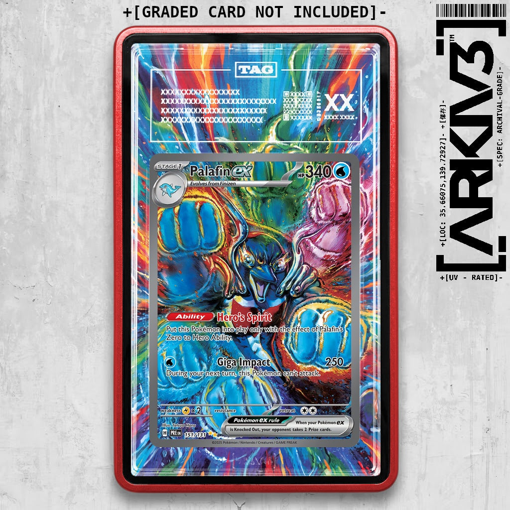 ARKIV3 TAG graded front - Red