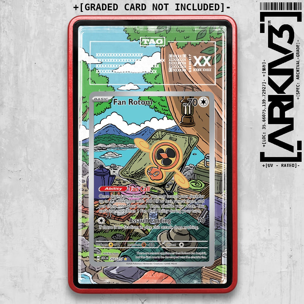 ARKIV3 TAG graded front - Red