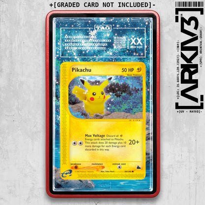 ARKIV3 TAG graded front - Red