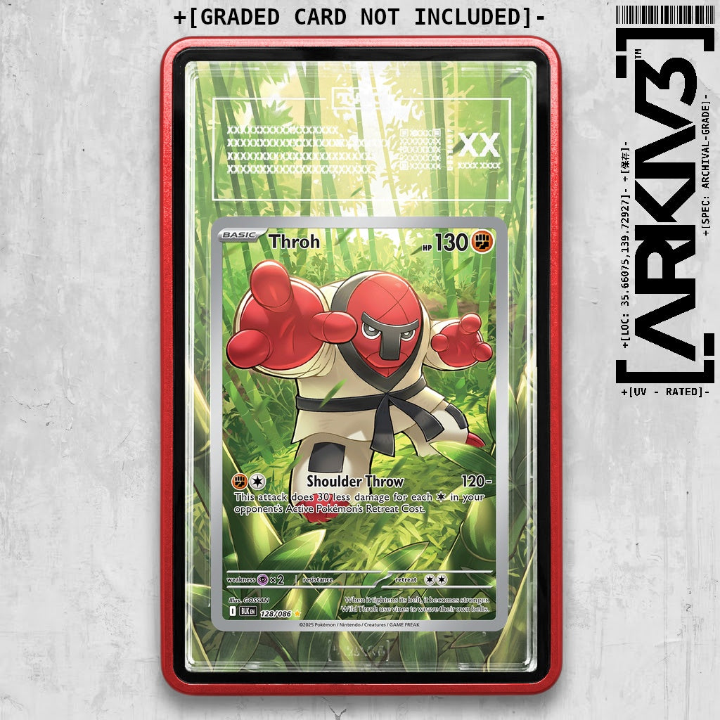 ARKIV3 TAG graded front - Red