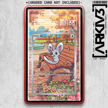 ARKIV3 TAG graded front - Red