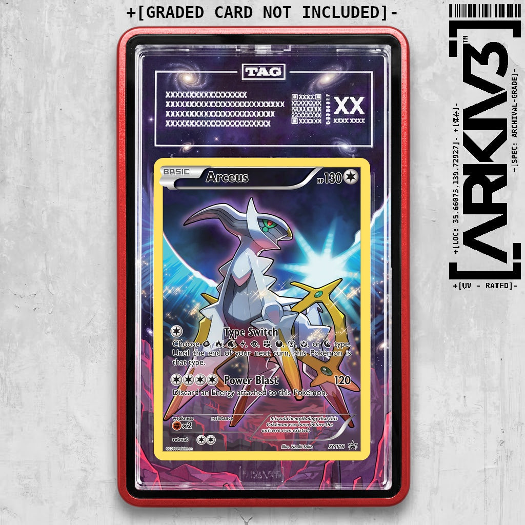 ARKIV3 TAG graded front - Red