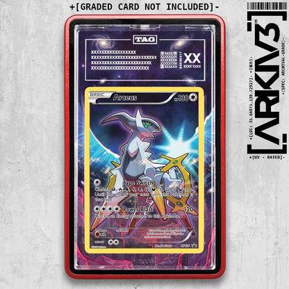 ARKIV3 TAG graded front - Red