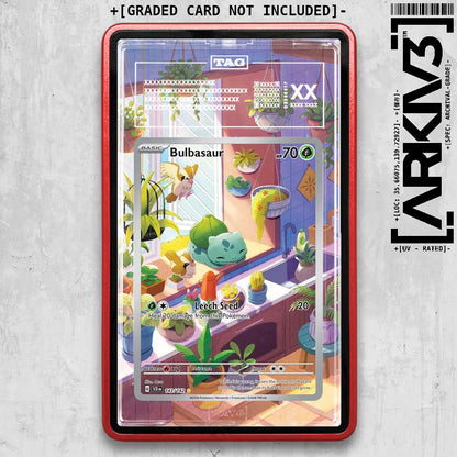 ARKIV3 TAG graded front - Red