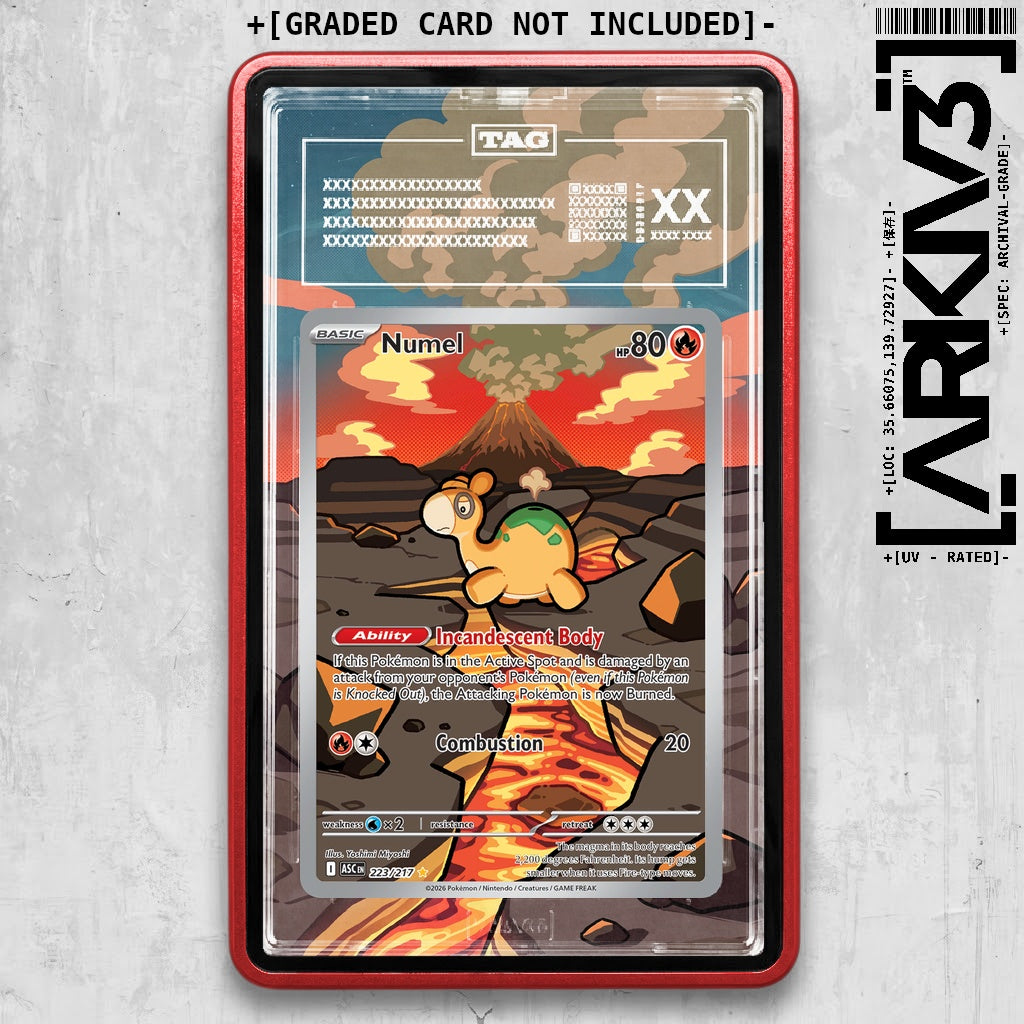 ARKIV3 TAG graded front - Red