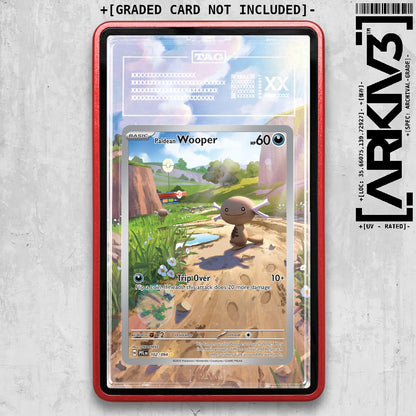 ARKIV3 TAG graded front - Red