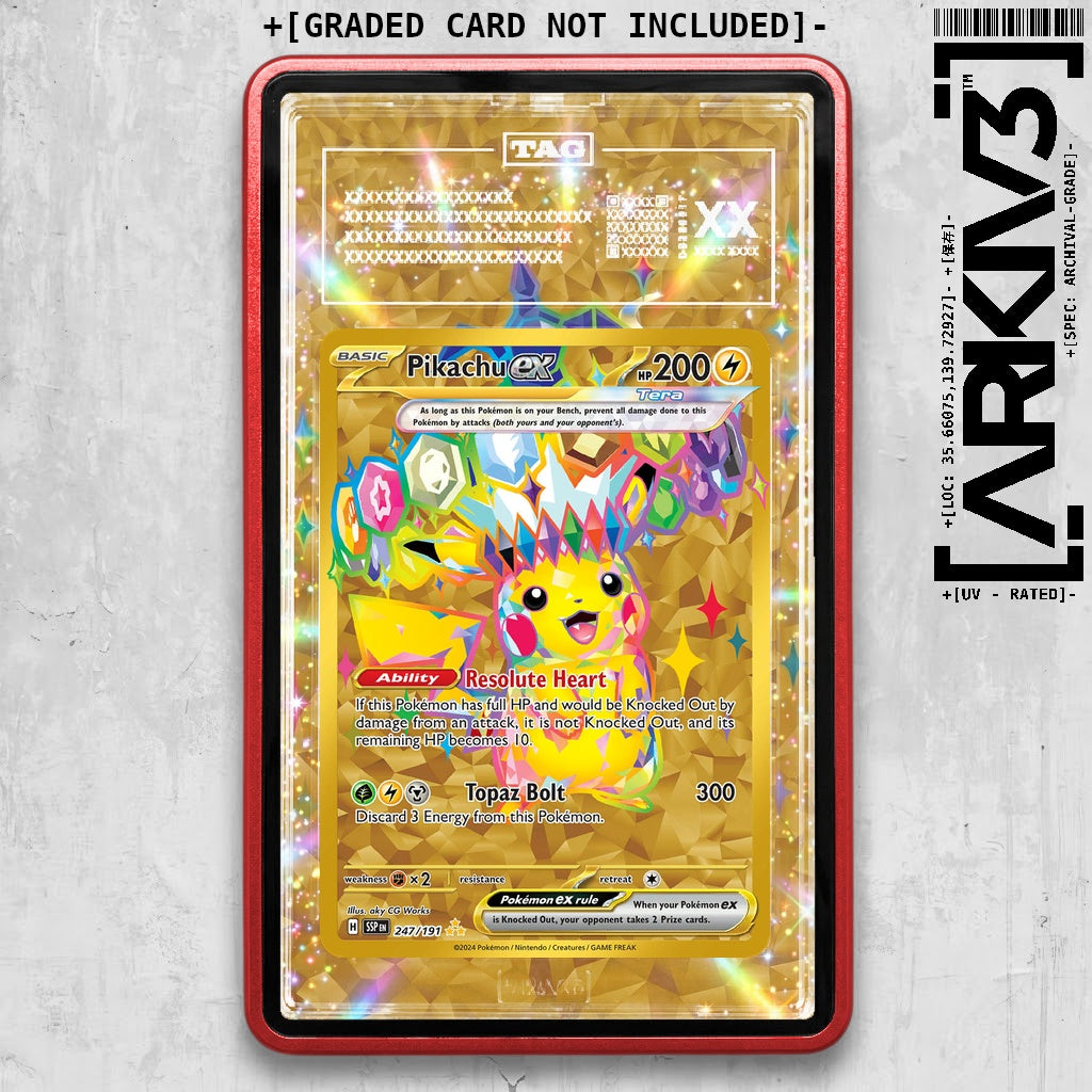 ARKIV3 TAG graded front - Red