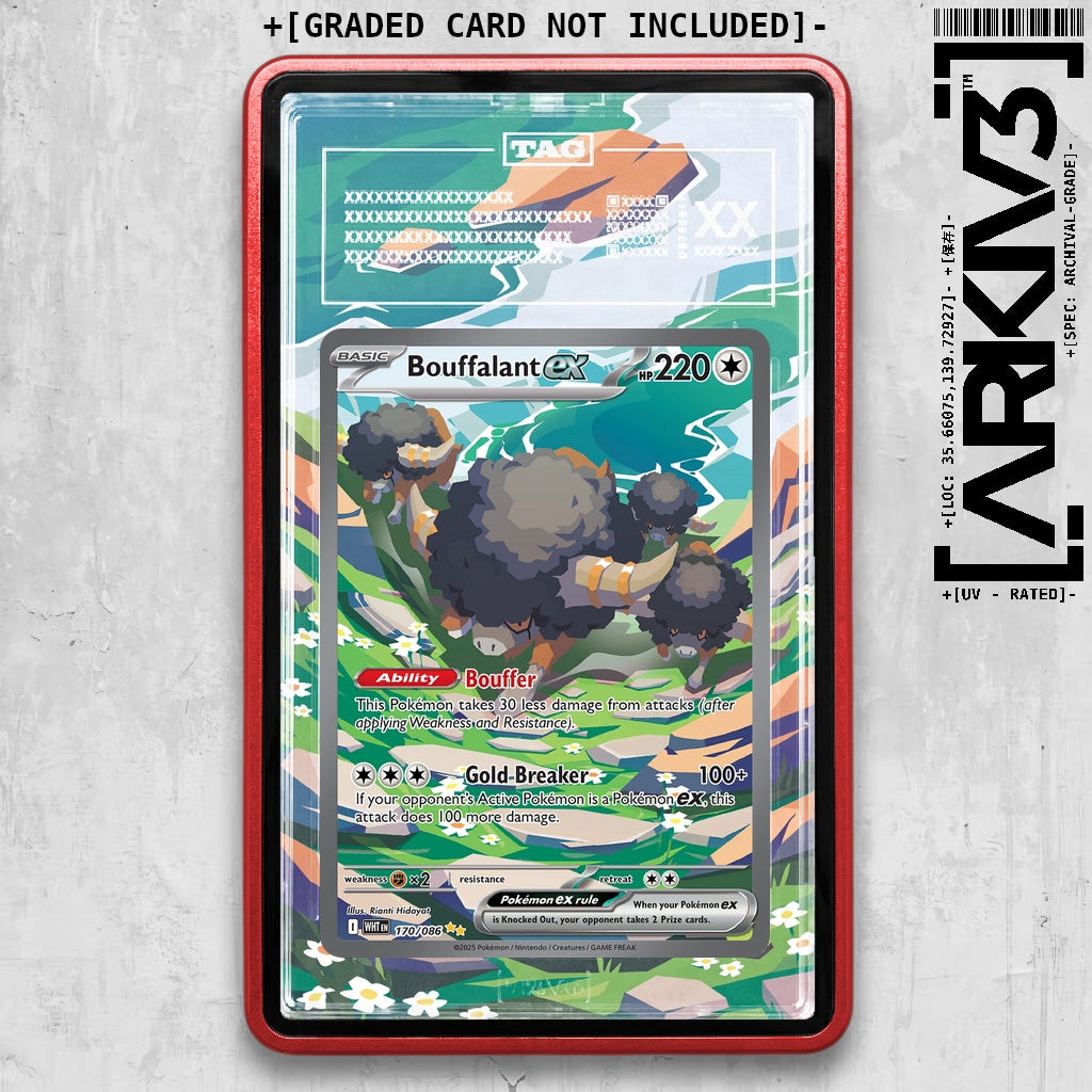 ARKIV3 TAG graded front - Red