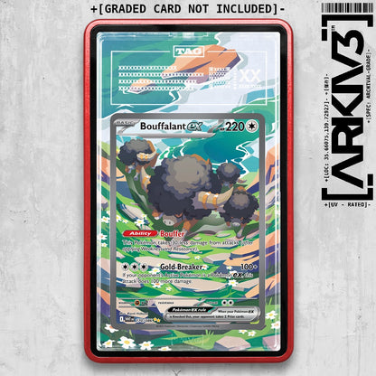 ARKIV3 TAG graded front - Red