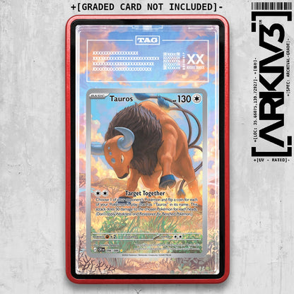 ARKIV3 TAG graded front - Red