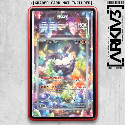 ARKIV3 TAG graded front - Red