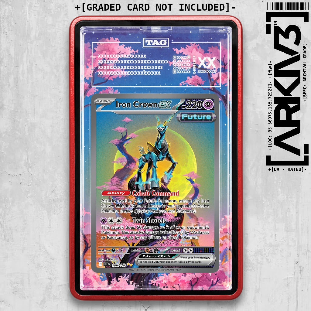 ARKIV3 TAG graded front - Red