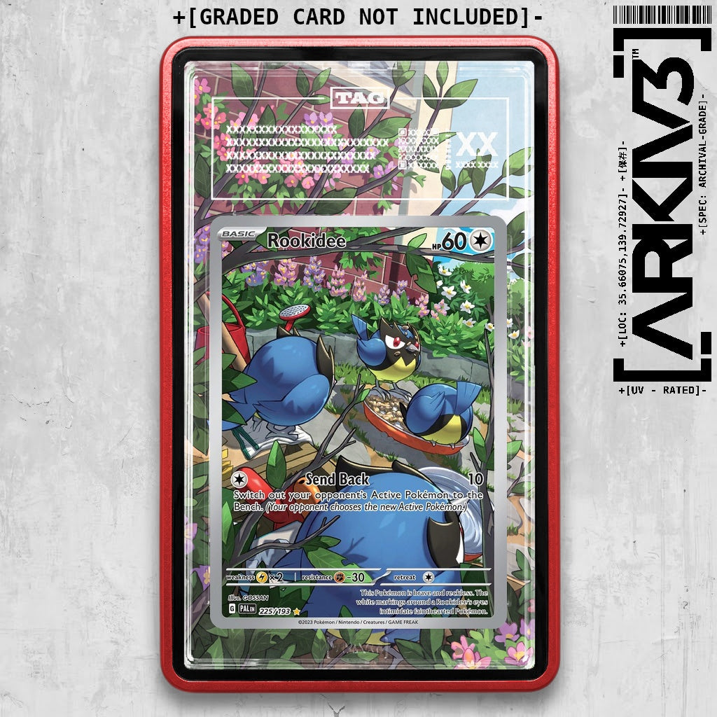 ARKIV3 TAG graded front - Red