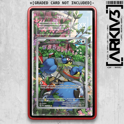 ARKIV3 TAG graded front - Red