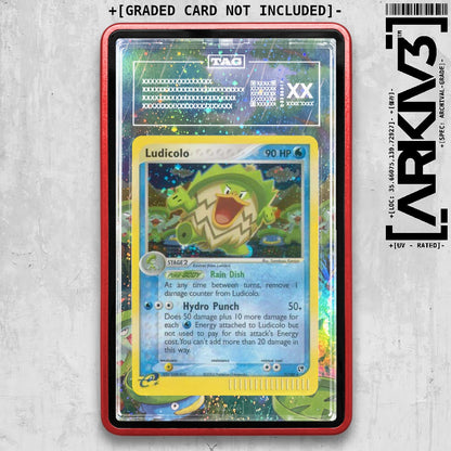 ARKIV3 TAG graded front - Red