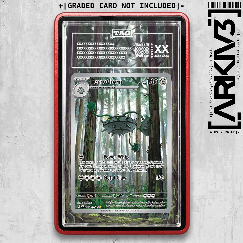 ARKIV3 TAG graded front - Red