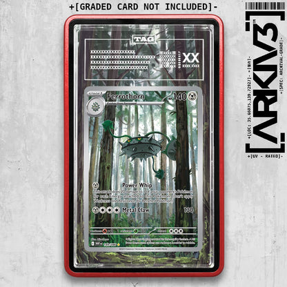 ARKIV3 TAG graded front - Red