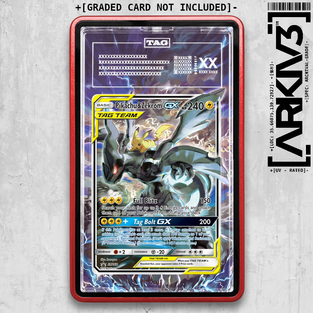 ARKIV3 TAG graded front - Red