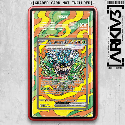 ARKIV3 TAG graded front - Red