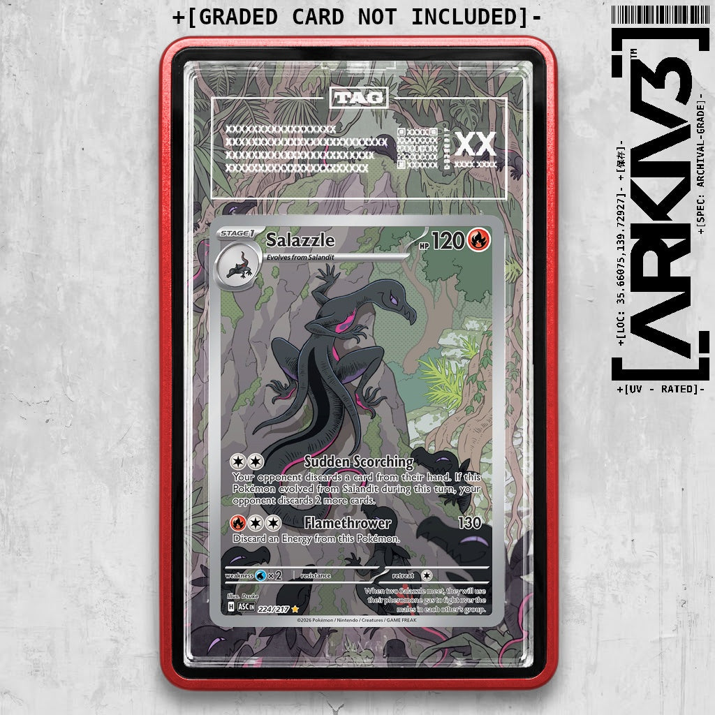 ARKIV3 TAG graded front - Red