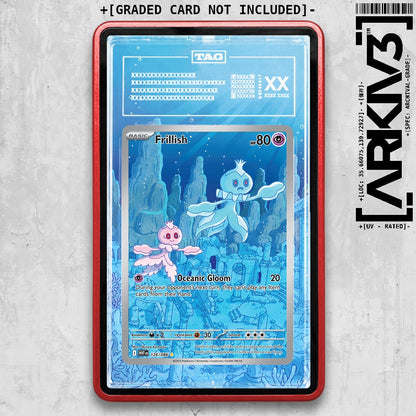 ARKIV3 TAG graded front - Red