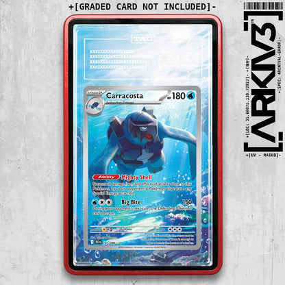 ARKIV3 TAG graded front - Red