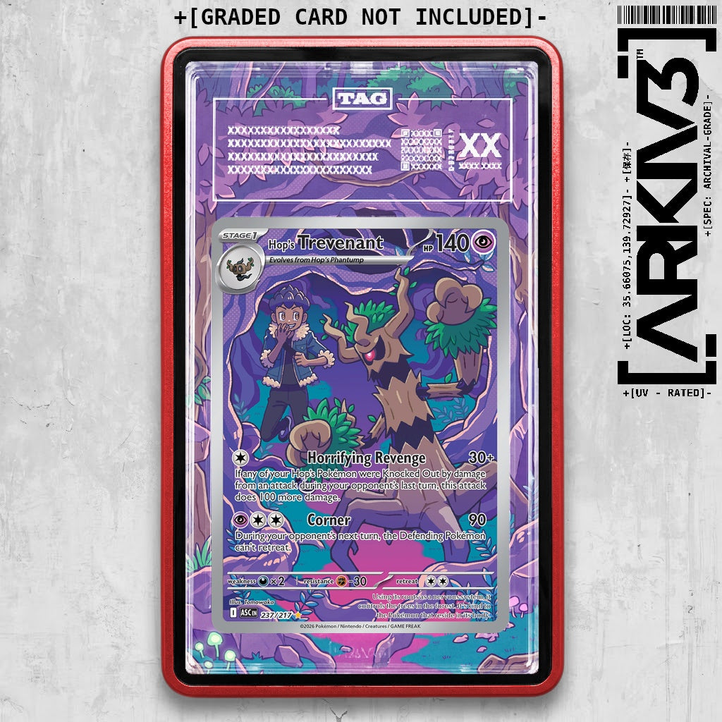 ARKIV3 TAG graded front - Red