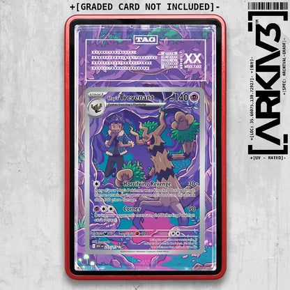 ARKIV3 TAG graded front - Red