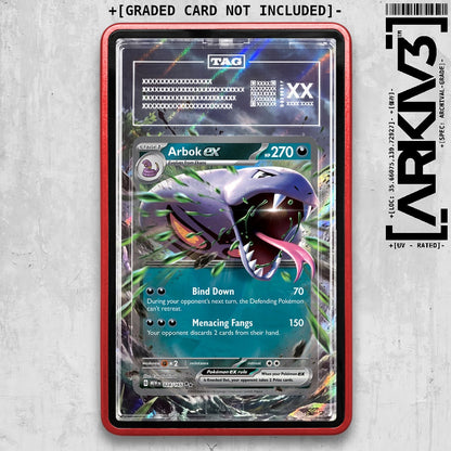 ARKIV3 TAG graded front - Red