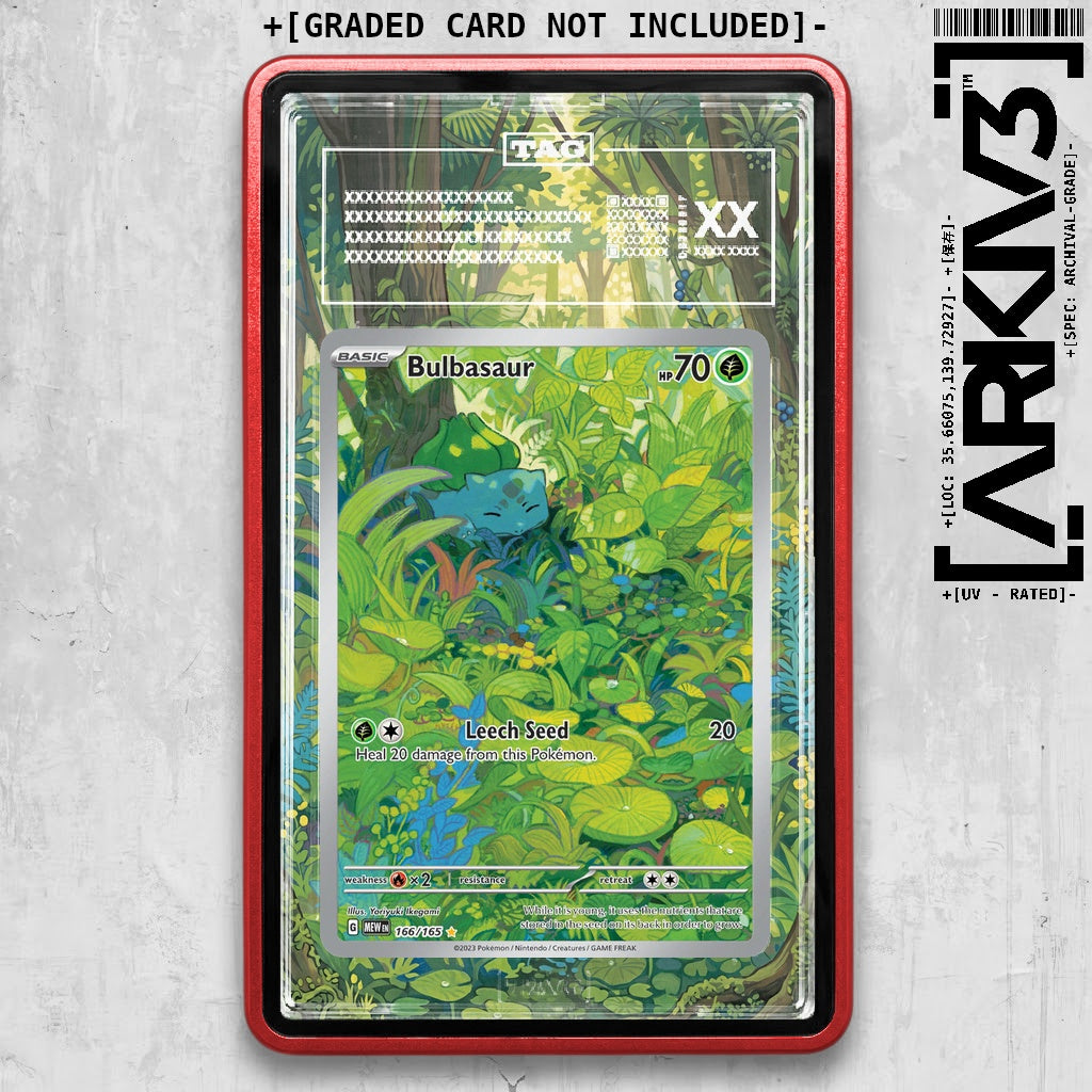 ARKIV3 TAG graded front - Red