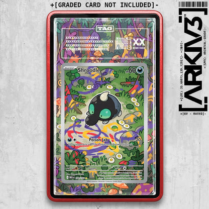 ARKIV3 TAG graded front - Red