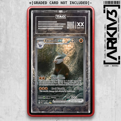 ARKIV3 TAG graded front - Red