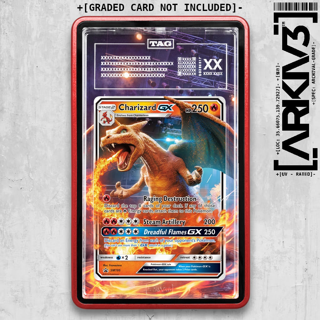 ARKIV3 TAG graded front - Red