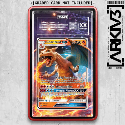 ARKIV3 TAG graded front - Red