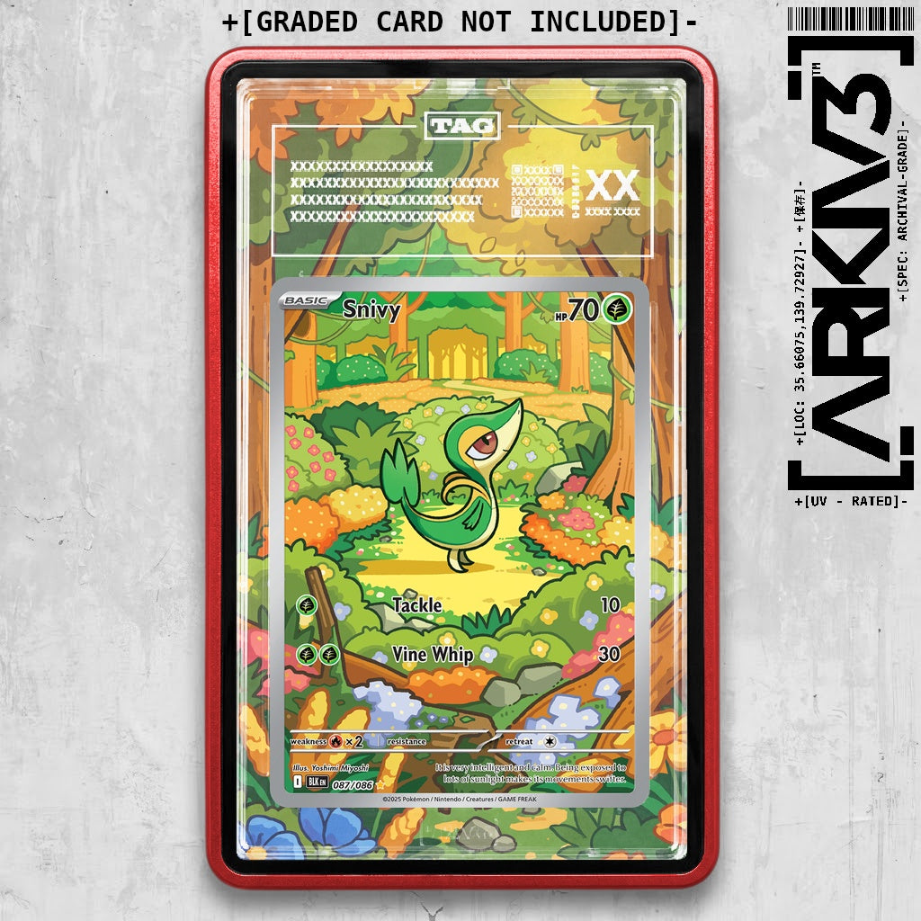 ARKIV3 TAG graded front - Red