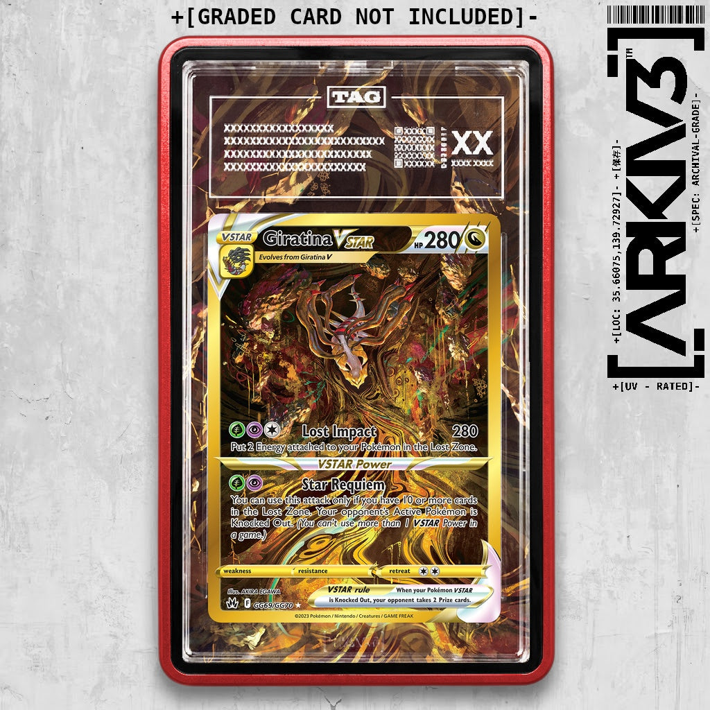 ARKIV3 TAG graded front - Red