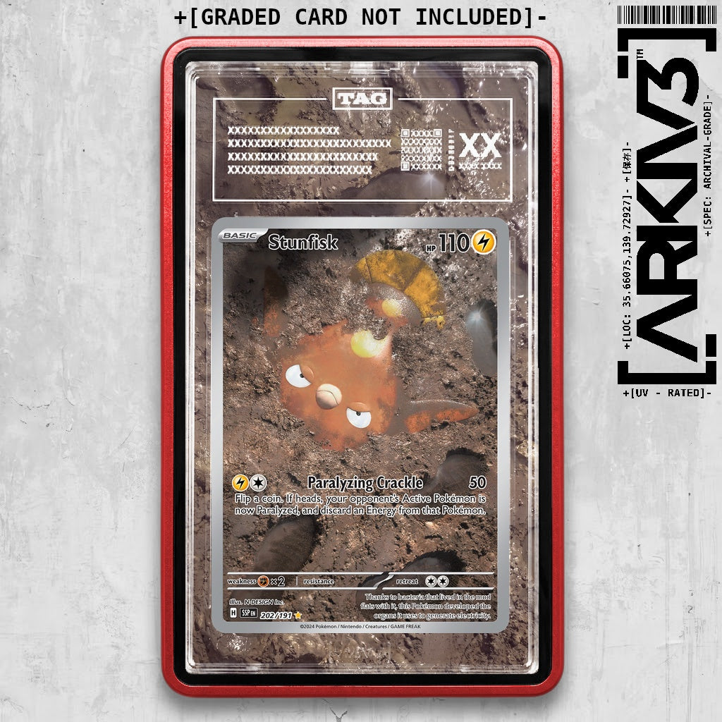 ARKIV3 TAG graded front - Red