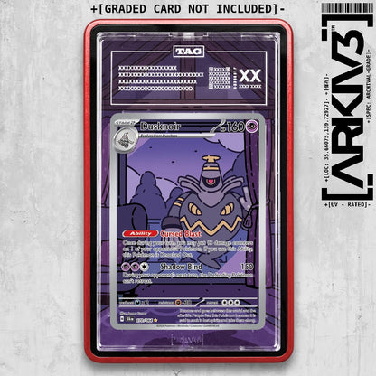 ARKIV3 TAG graded front - Red