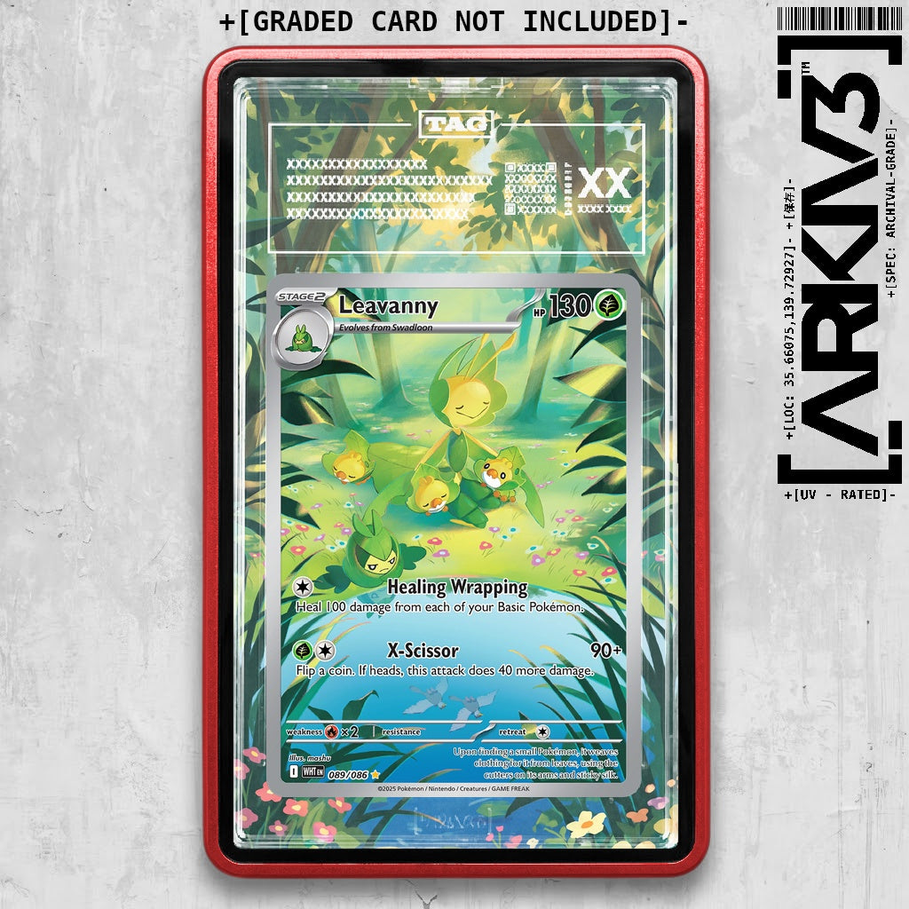 ARKIV3 TAG graded front - Red
